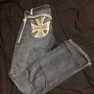 Straight jeans size 5/6